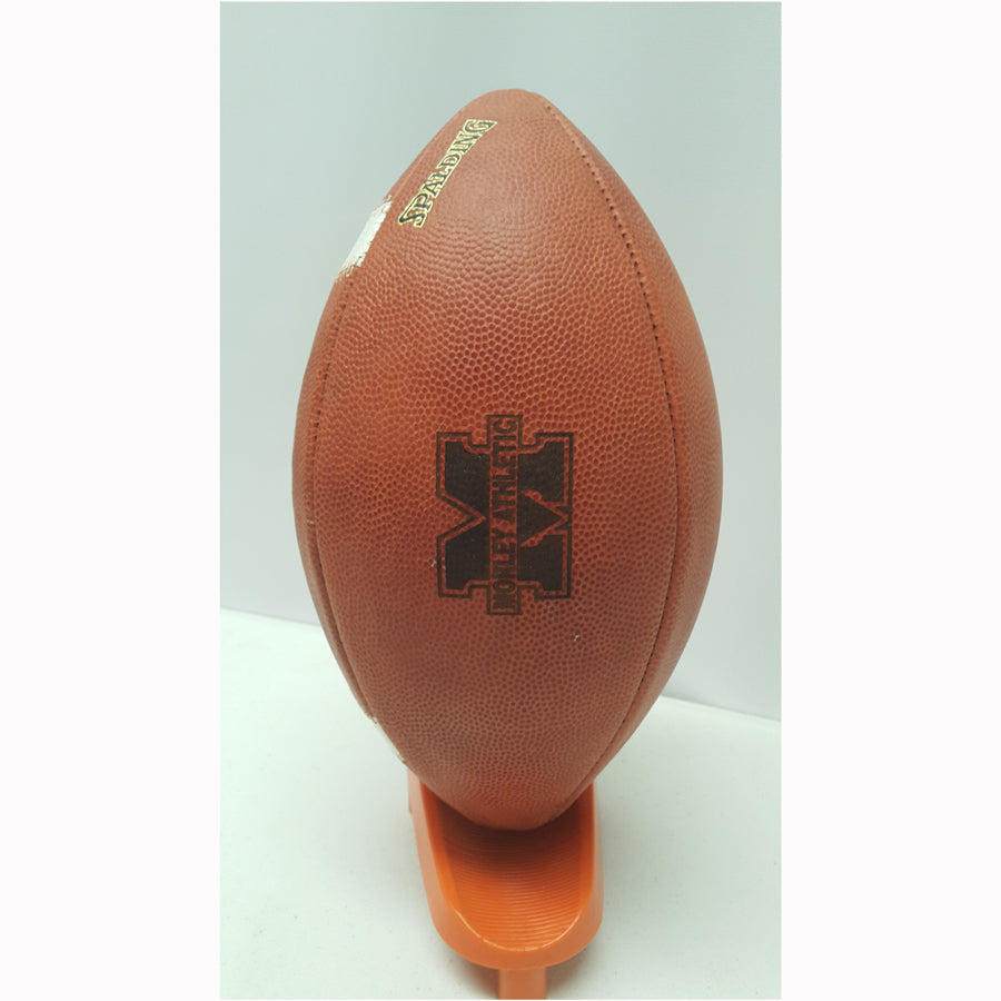 Spalding Alpha Leather Football W/ Optional Laser Engraving Alpha W/ Laser Engraving