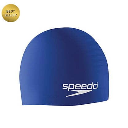Speedo Solid Silicone Cap (SET of 6) Black