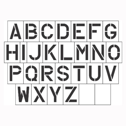 Stencils - Alphabet Kit 12"