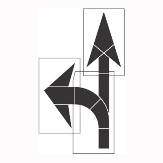 Stencils - Highway Arrow Kit Standard Combo 3 Piece