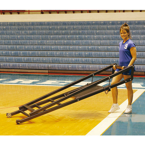 First Team SturdiStand Folding Judges Volleyball Stand Black