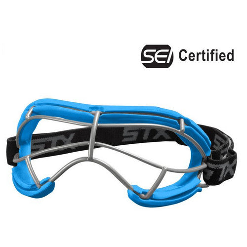 STX 4 Sight+ S Youth Lacrosse Goggle Electric