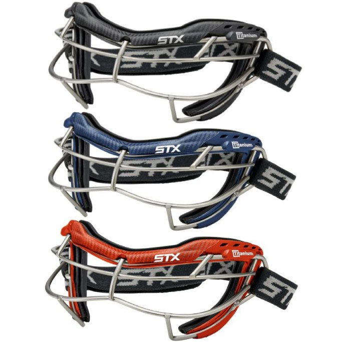 STX Focus Ti-S+ Lacrosse Goggle Graphite/Black
