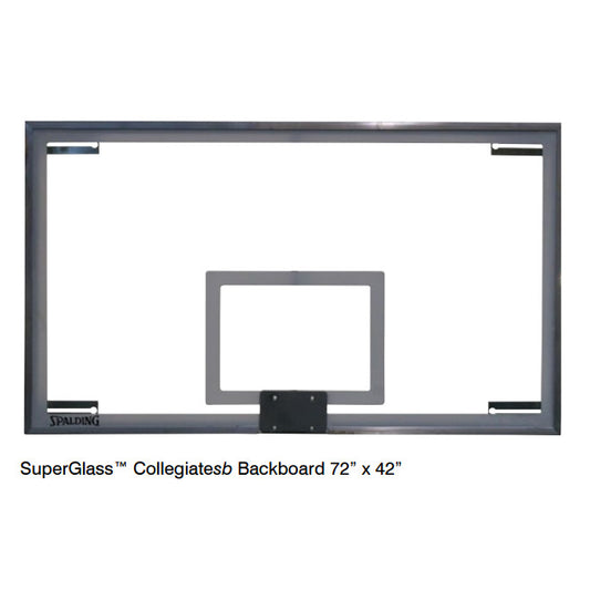 Superglassâ„¢ Collegiate Basketball Backboard 72" x 48"