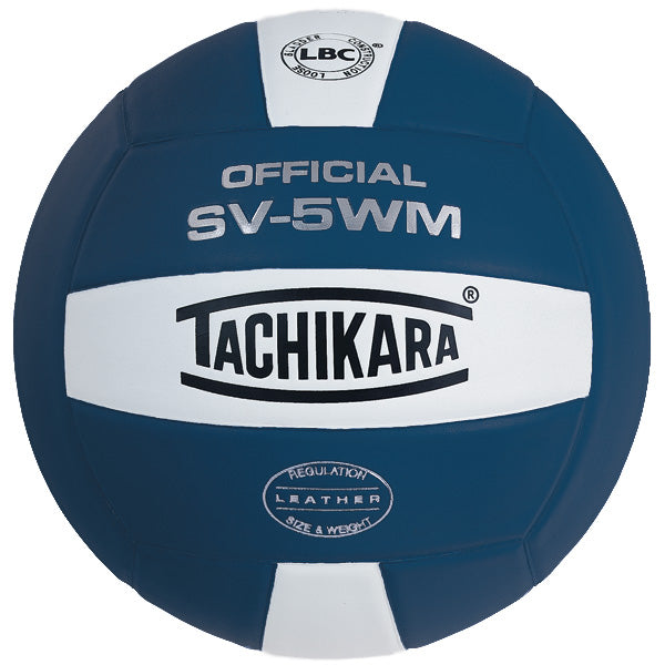 Tachikara Official SV-5WM Game Volleyball Navy/White