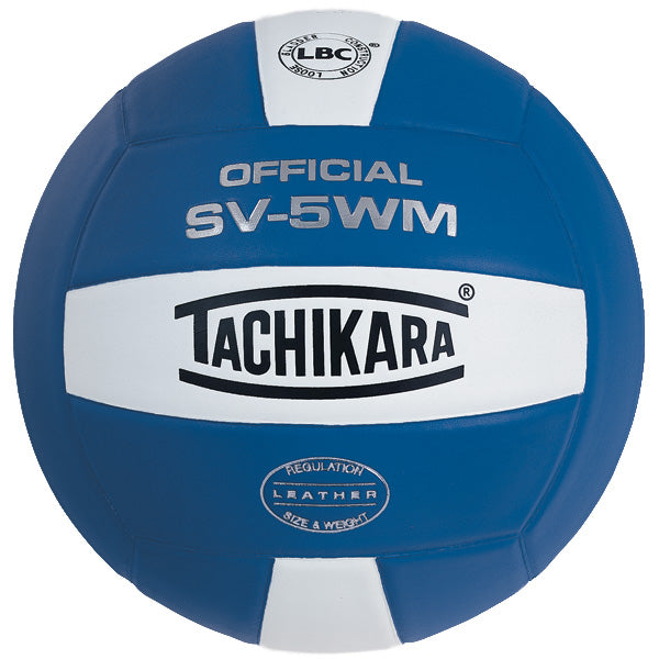 Tachikara Official SV-5WM Game Volleyball Royal/White
