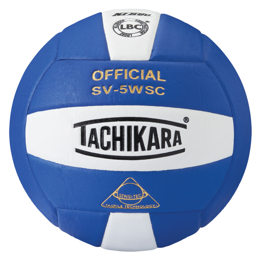 Tachikara SV5WSC Super Soft Volleyball Royal/White