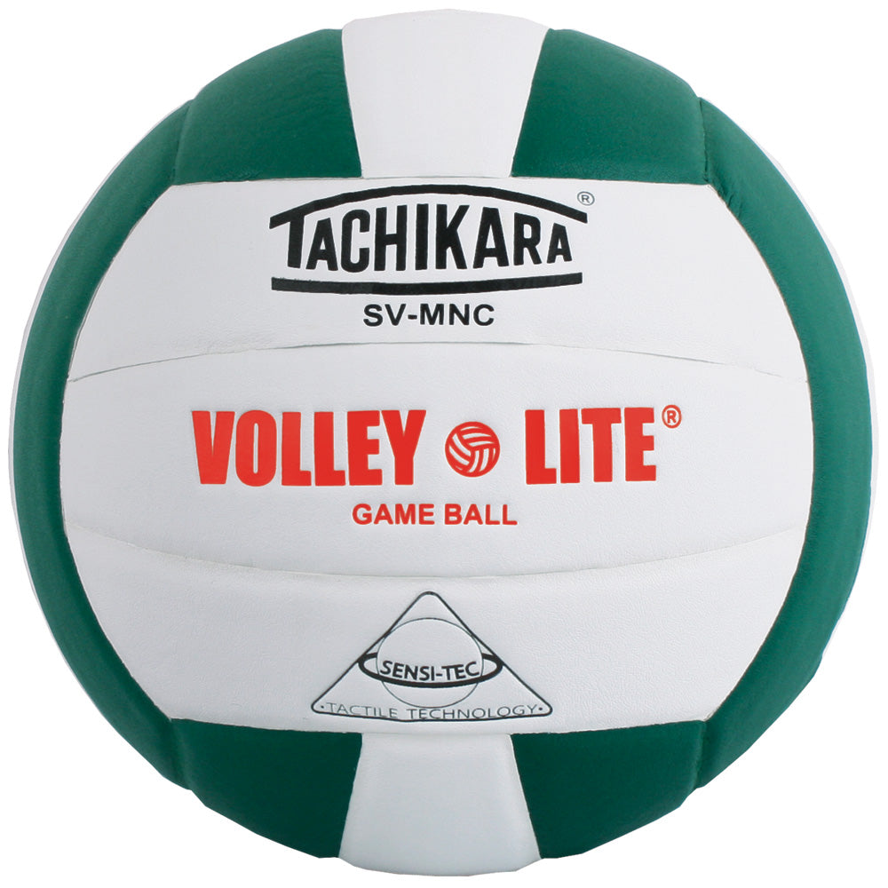 Tachikara SV-MNC "Volley-Lite" Volleyball Dark Green/White