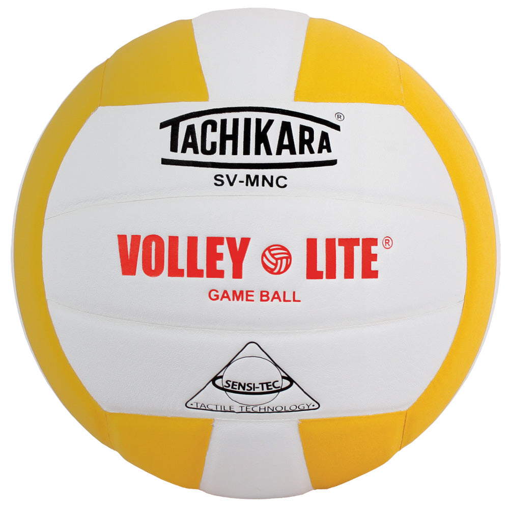 Tachikara SV-MNC "Volley-Lite" Volleyball Gold/White