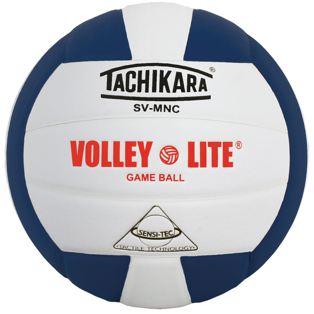 Tachikara SV-MNC "Volley-Lite" Volleyball Navy/White