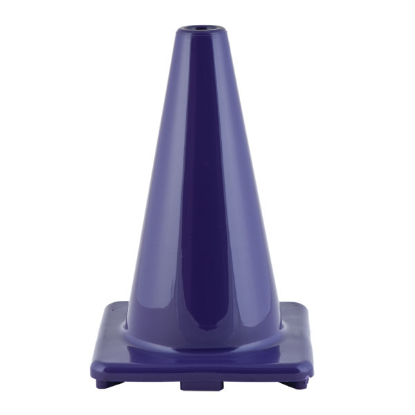 12" Flexible Vinyl Game Cones Purple