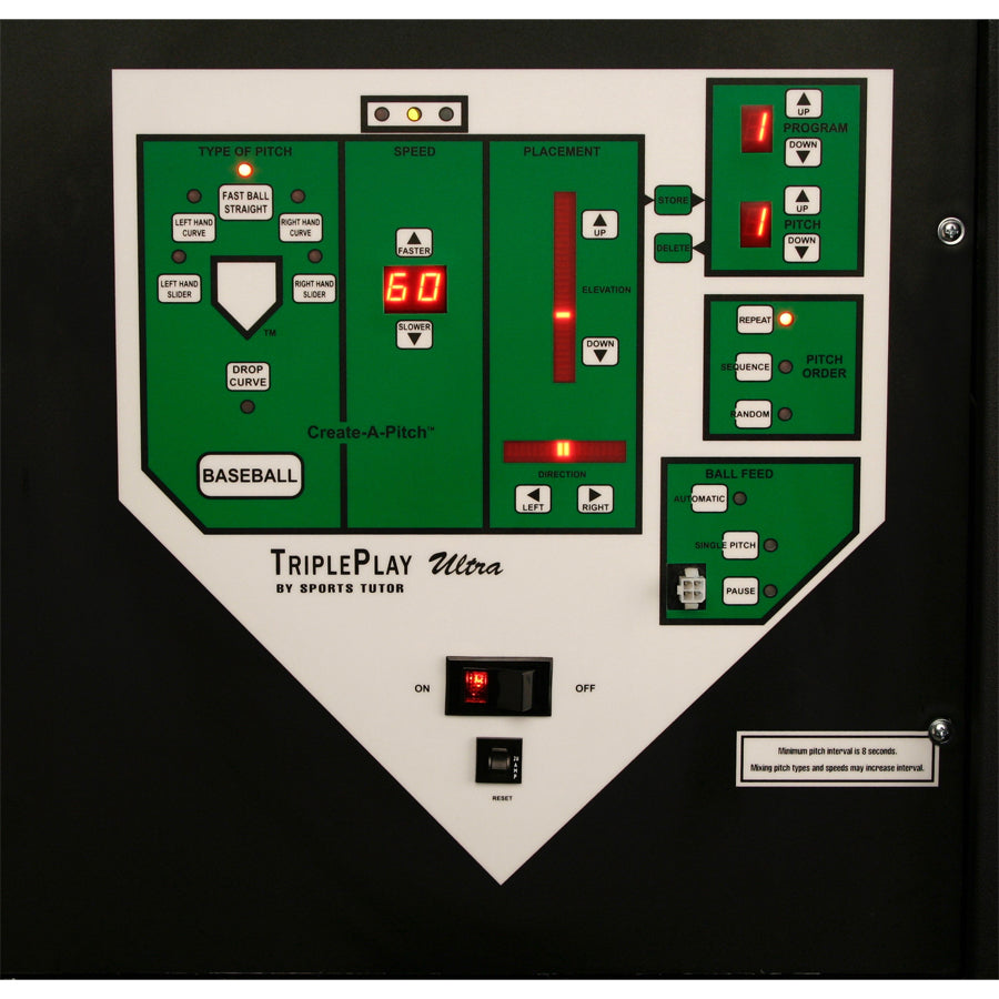 TriplePlay Ultra Baseball Pitching Machine