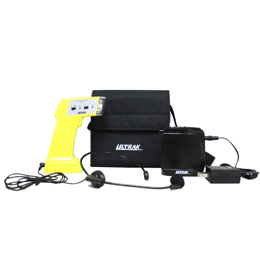 Ultrak Yellow Electronic Starting Pistol | Free Shipping In Stock Typically Ships in 1-2 Business Days