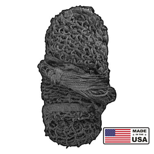 USA MADE OFFICIAL LACROSSE NETS - BLACK  (PAIR)