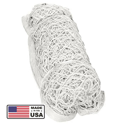 USA MADE OFFICIAL LACROSSE NETS - WHITE (PAIR)