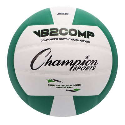 Champion Sports VB2 Comp Series Volleyballs - NFHS & NCAA APPROVED White