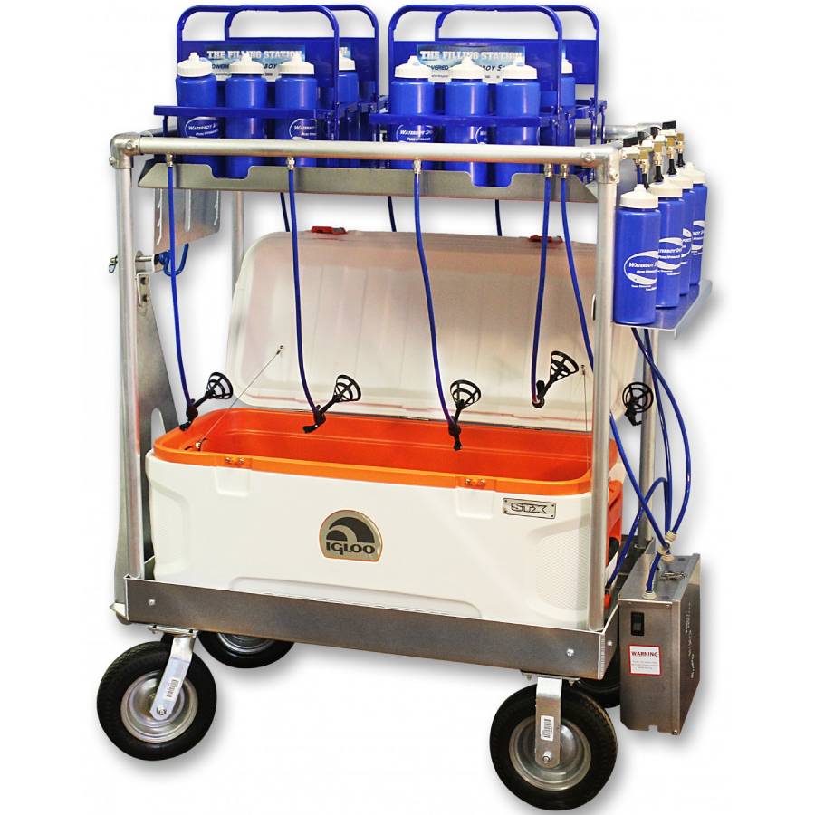 Waterboy Horizontal Power Cooler 120 Hydration Filling System