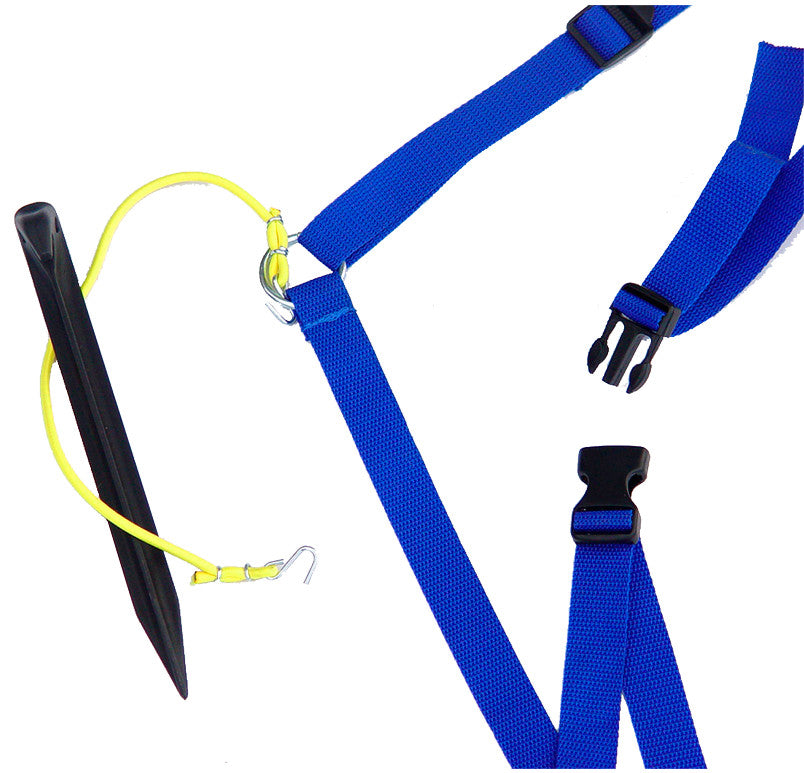 Beach Volleyball 1" Thick Web Volleyball Boundary Marker Set