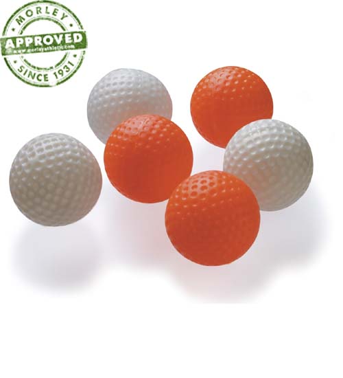 WHITE HOLLOW PLASTIC GOLF BALL SIZE TRAINING BALLS Choose Colors