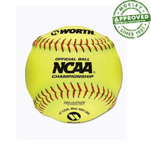 Worth 12" Official NCAA Championship Softball (Dozen)