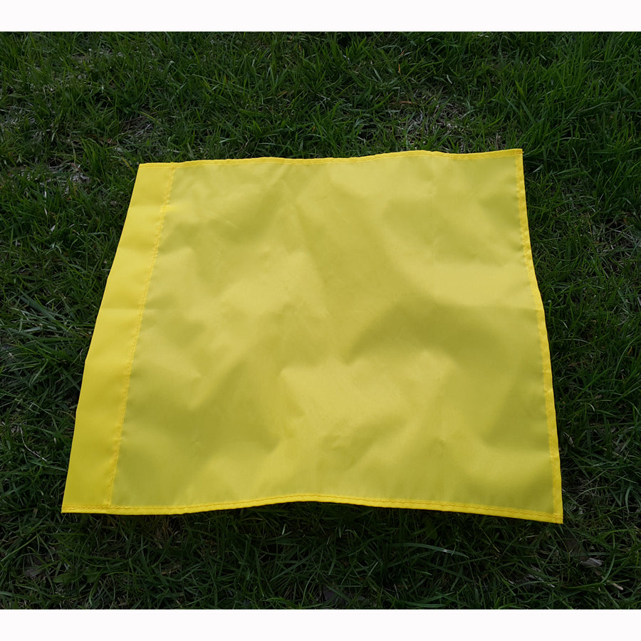 Directional Flag For Cross Country Course Marking Yellow Flag