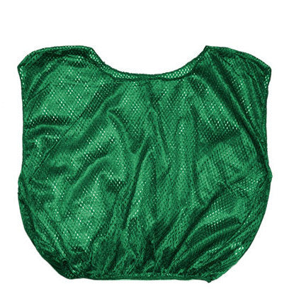Adult Scrimmage Vests 100% Nylon Micro Mesh (Dozen) Green / Youth