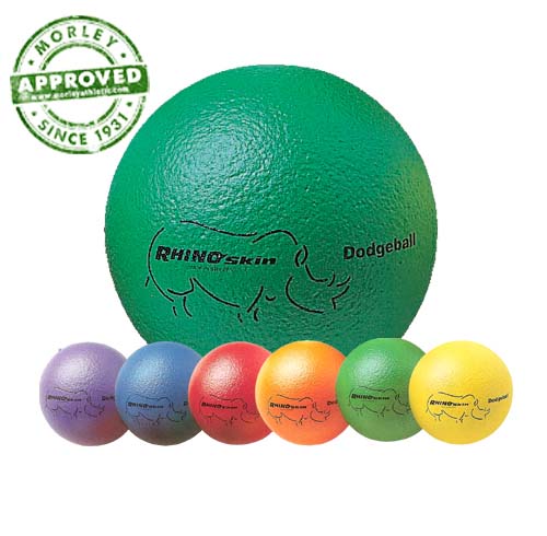 6" Rhino Skin Dodgeball Rainbow Set
