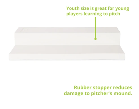 Little League Step Down Pitchers Plate