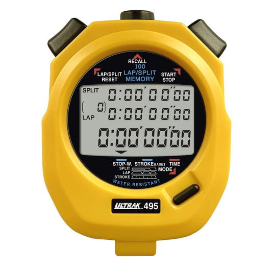 Ultrak 495 100 Lap Memory Stopwatch