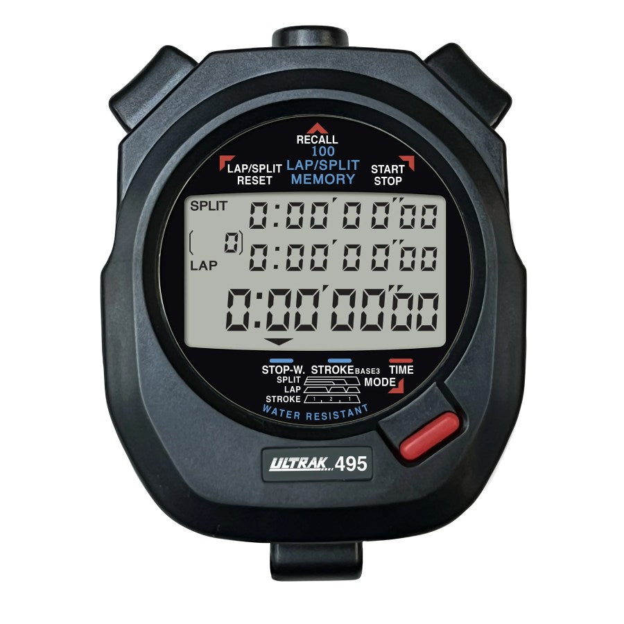 Ultrak 495 100 Lap Memory Stopwatch