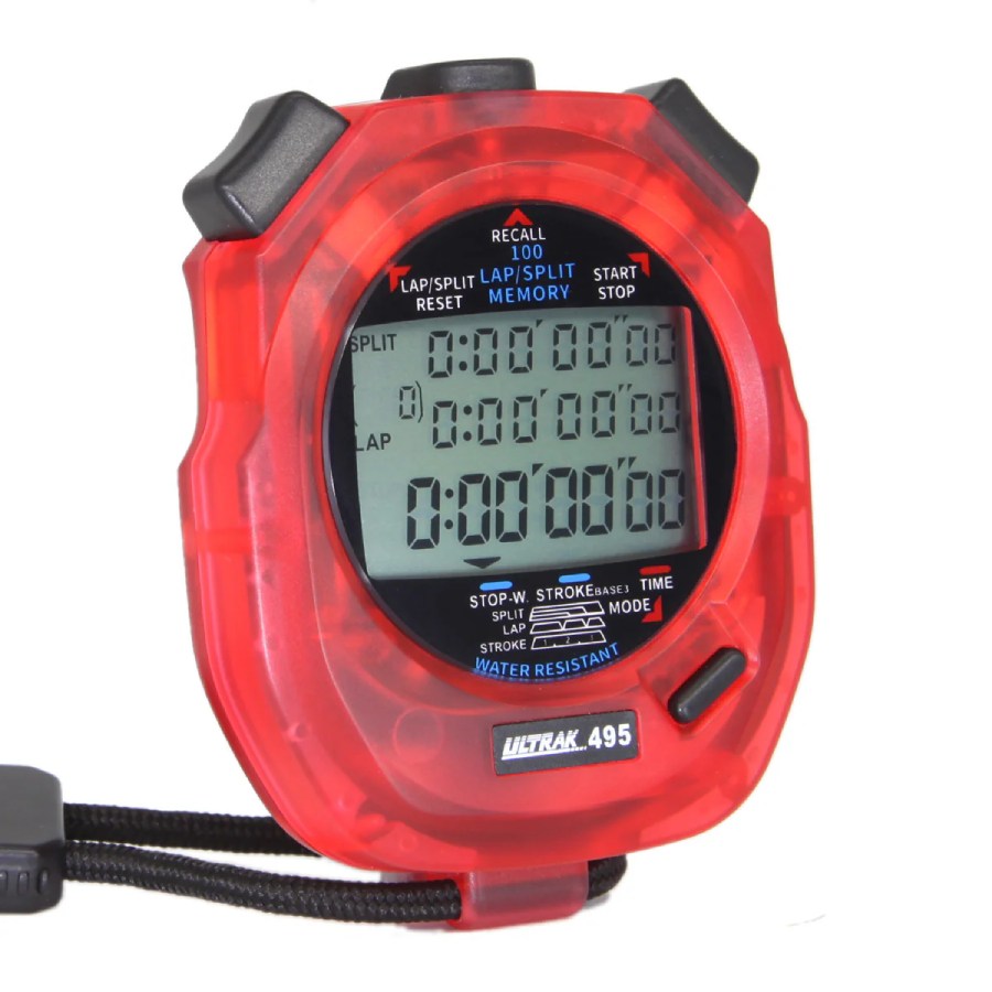 Ultrak 495 100 Lap Memory Stopwatch