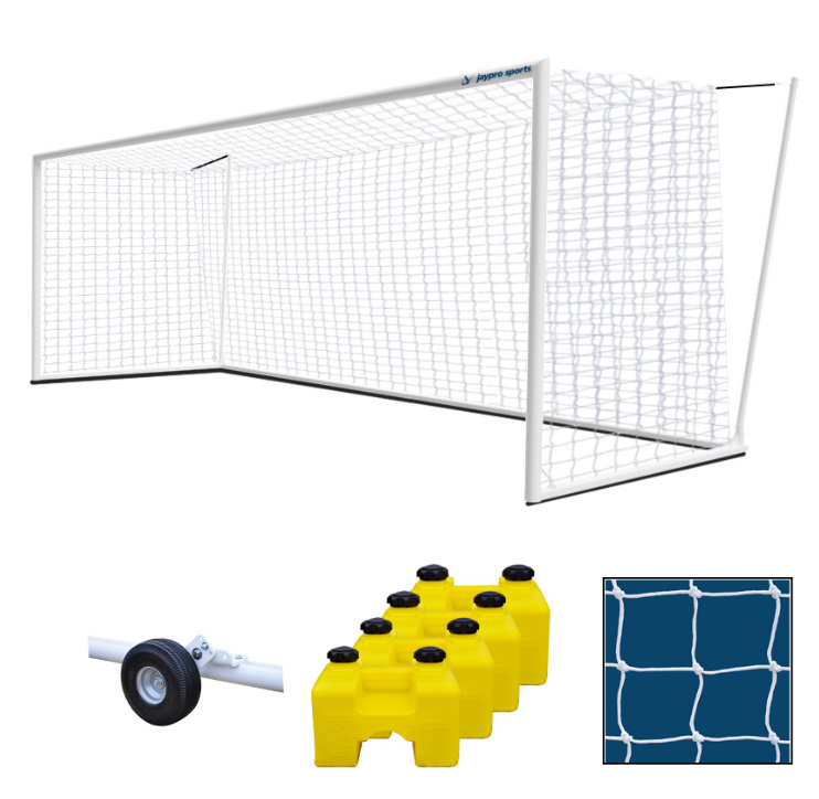 Jaypro Nova World Cup Goal | 8x24 FIFA & NCAA Compliant Soccer Goal