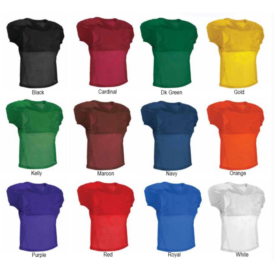 Mini Porthole Mesh Body Practice Football Jersey