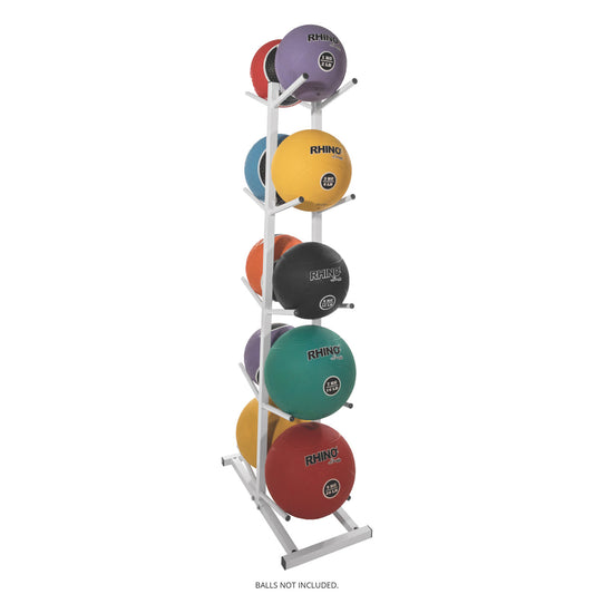 Double Sided Medicine Ball Tree - Storage Cart