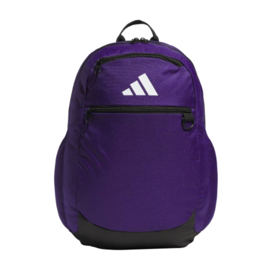 Adidas Striker 3 Team Backpack in Team Collegiate Purple