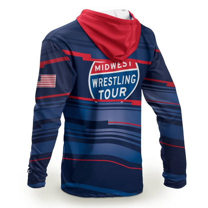 Cliff Keen Sublimated Hooded Fleece Sweatshirt