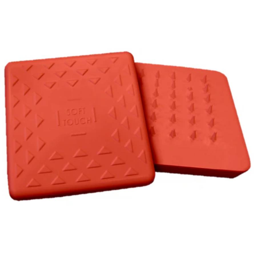 Soft Touch Bases T15-Orange T-Series 15" Orange Turf Base For Double First Base