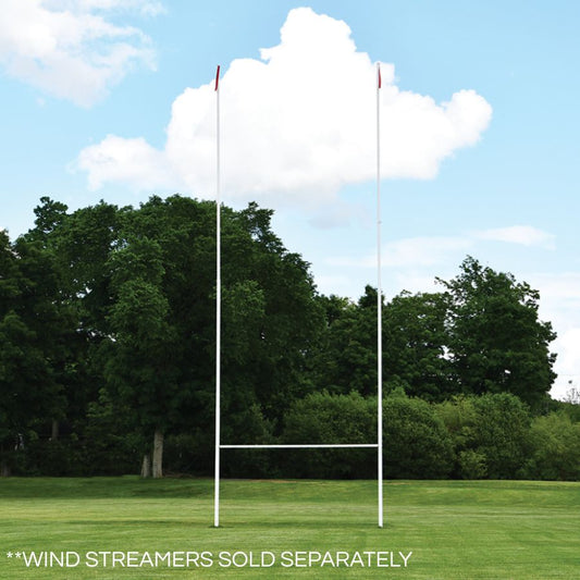 Jaypro RGP-3H Surface Mount White Official Size Rugby Goals