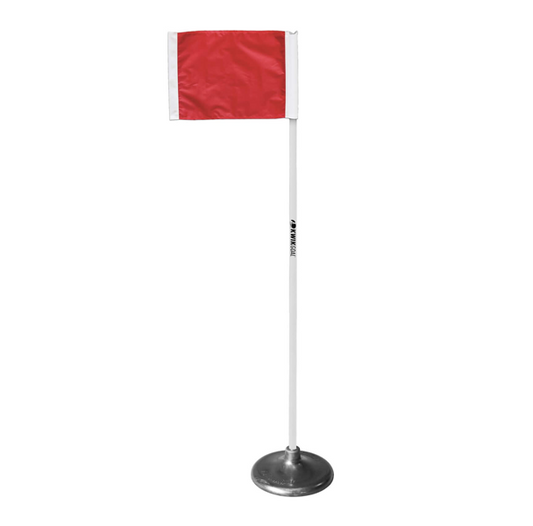 Kwik Goal 2B1404 Premier Turf Corner Flags | Set of 4 - single flag shown on white background