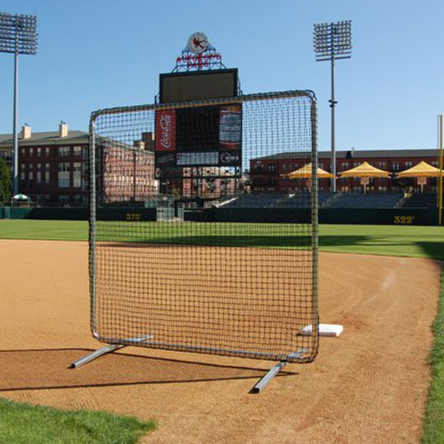 ProCage Premium Protective First Base / Fungo Screen 7' x 7' Frame With Net