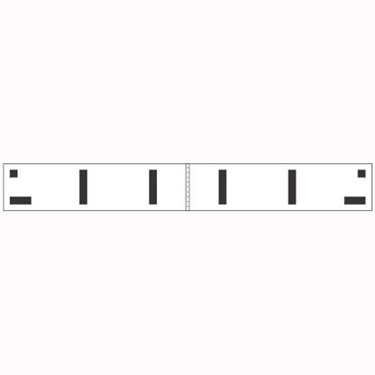 Stencils - Hash Mark Guide 1/16"  15' X 4'