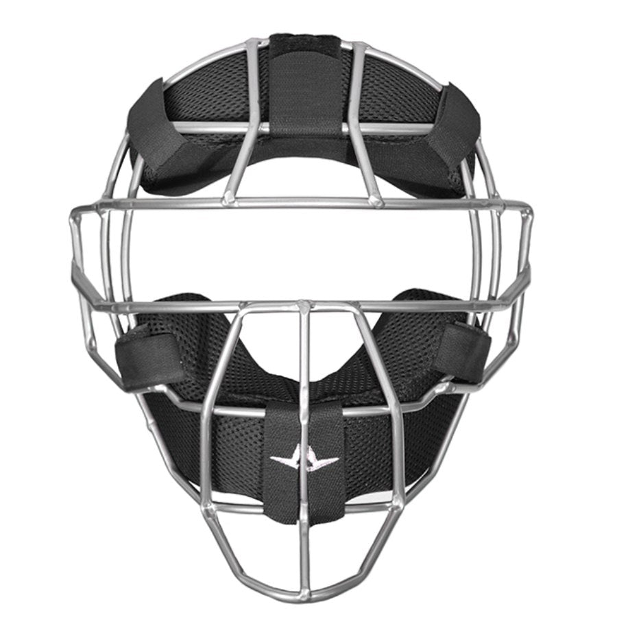 ALL-STAR FM4000 Series S7 Traditional Hollow Steel Face Mask W/ LUC Pads Black