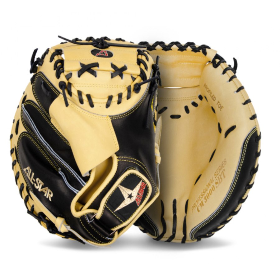 ALL-STAR CM3000BT Pro Elite 35" Black & Tan Catchers Mitt