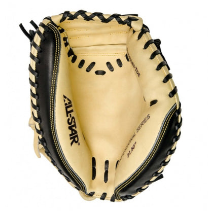 ALL-STAR CM3000BTJR Pro Elite Youth 31.5" Black & Tan Catchers Mitt