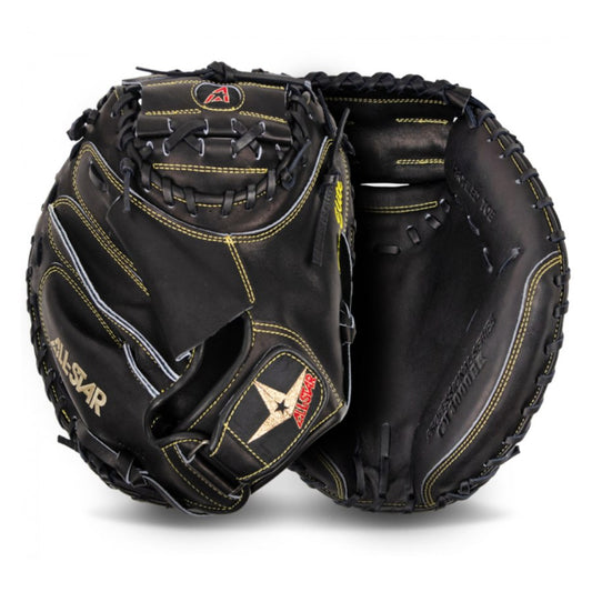 ALL-STAR CM3000SBK Pro Elite 33.5" Solid Black Catchers Mitt