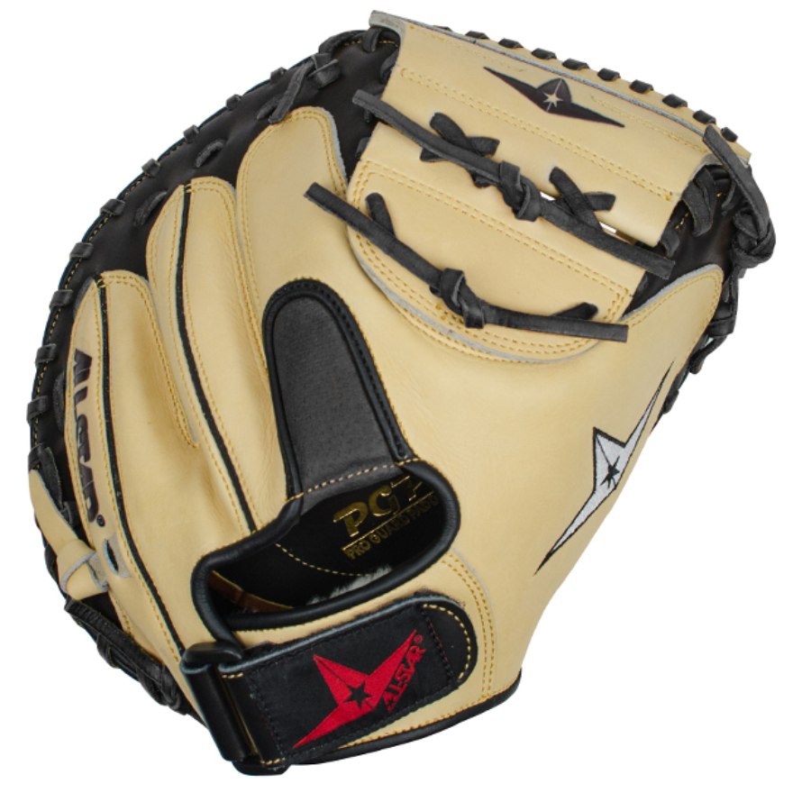 ALL-STAR CM1200BT Pro-Comp Youth 31.5" Black & Tan Catchers Mitt Right Handed Thrower