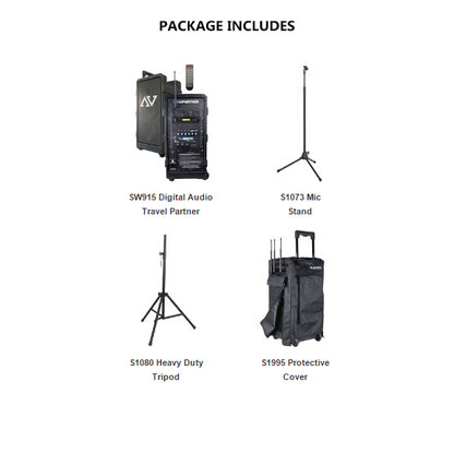 Amplivox Basic Travel Partner Pa System