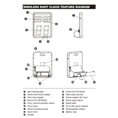 Wireless Shot Clocks
