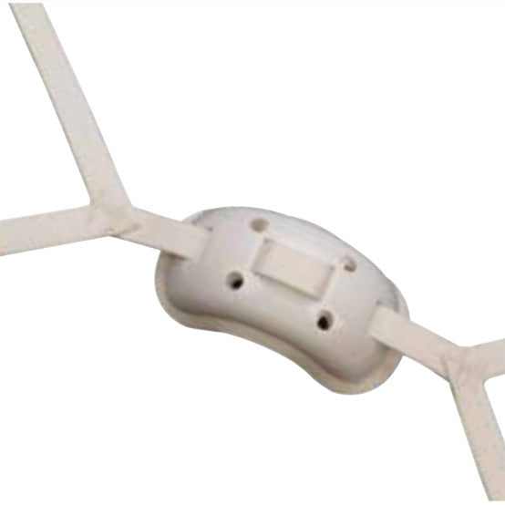 Football Helmet Pro 4-Point high Hook Up Chin Straps with Sewn Straps (Dozen Pack) Adult or Youth 11 Colors Youth MA16887 / White