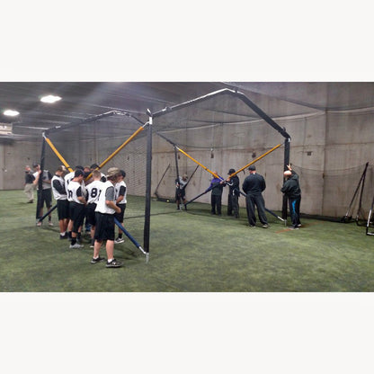 Batco Home Plate Batting Cage 12'H X 18'W X 15'L